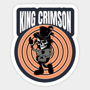 Original Street // King Crimson Sticker